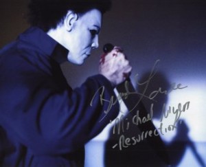 michael myers autograph